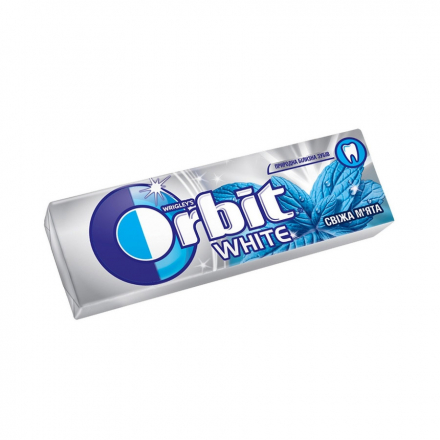 Жувальна гумка 14 г Wrigley's Орбіт White освіжаюча м'ята 
