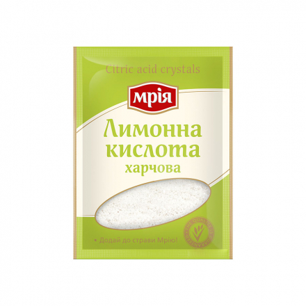 Лимонна кислота 25 г Мрія 