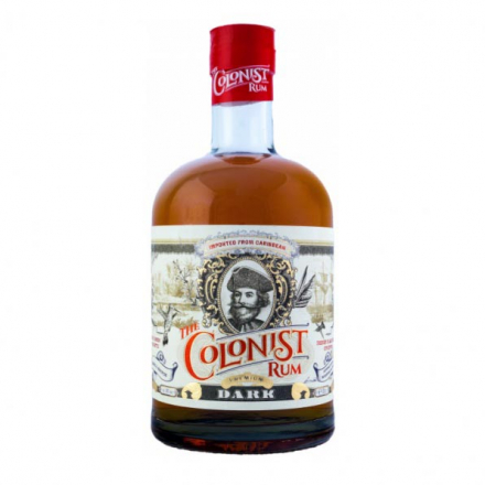 Алкогольний напій з ромом 0,7л The Colonist Spiced Black 40%