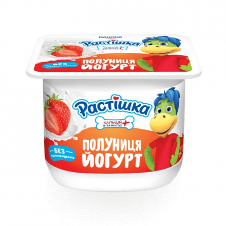 Йогурт 115 г Ростишка Полуничний 2%
