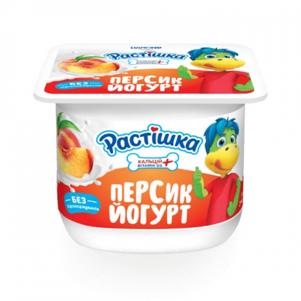 Йогурт 115 г Ростишка Персиковий 2%