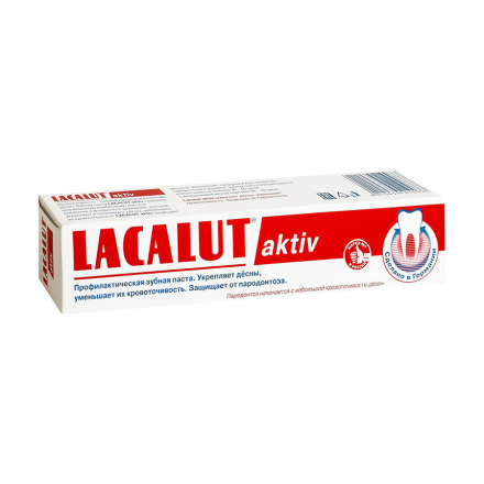 Паста зубная 100 мл Lacalut Aktiv Защита от пародонтита